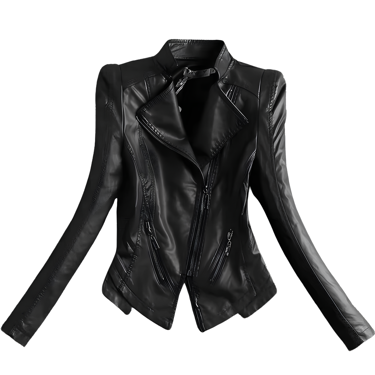 Jaqueta de Couro Ladies Feminina - FemmeBelle
