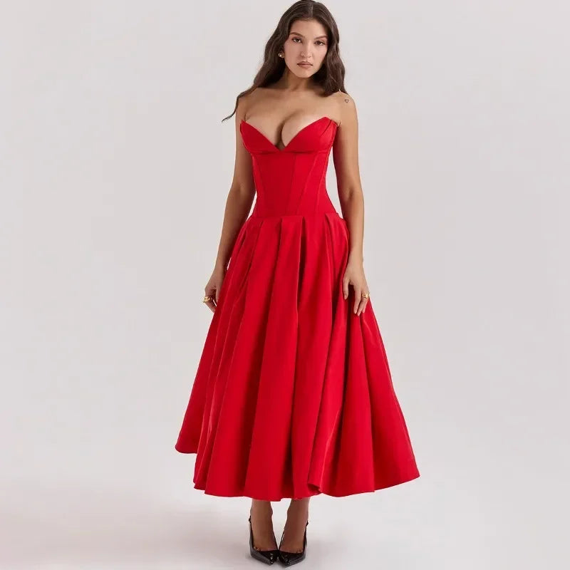 Vestido Longo Giuliana Feminino - FemmeBelle