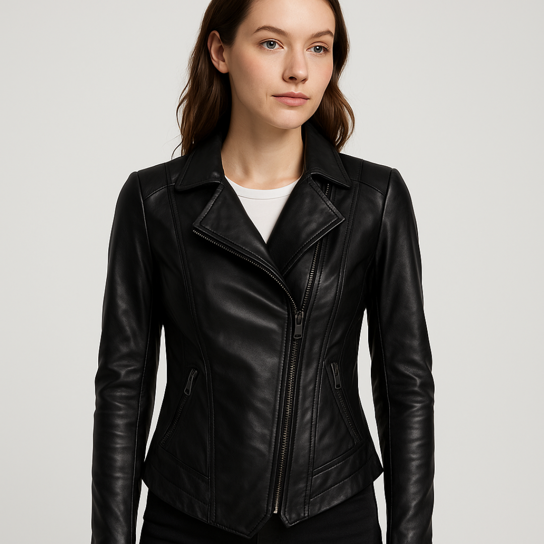 Jaqueta de Couro Ladies Feminina - FemmeBelle