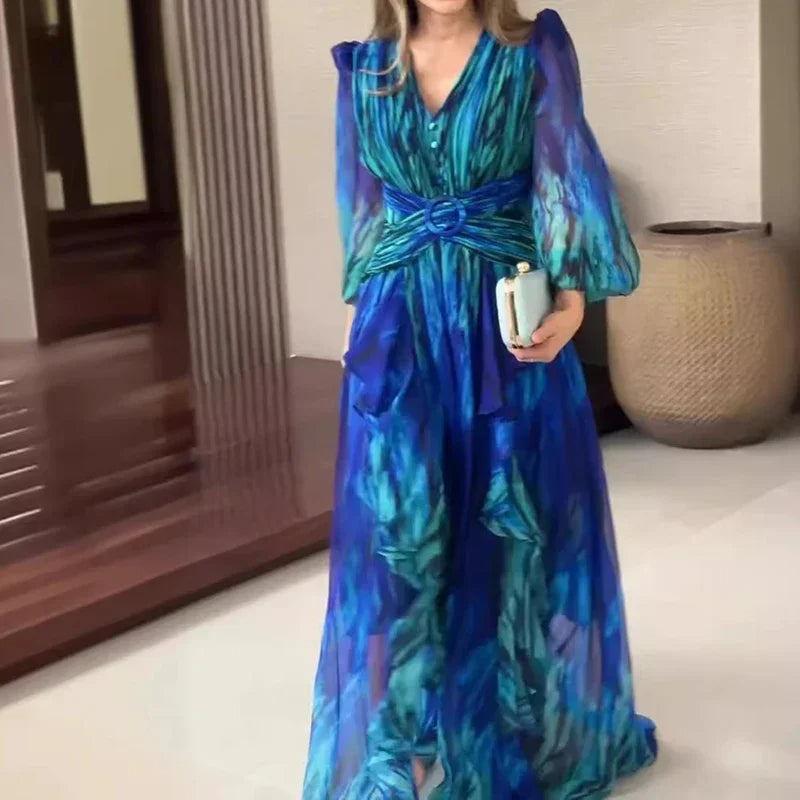 Vestido Longo Beth Feminino - FemmeBelle
