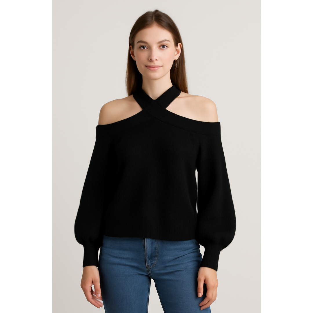 Suéter de Tricot Luana Feminino - FemmeBelle