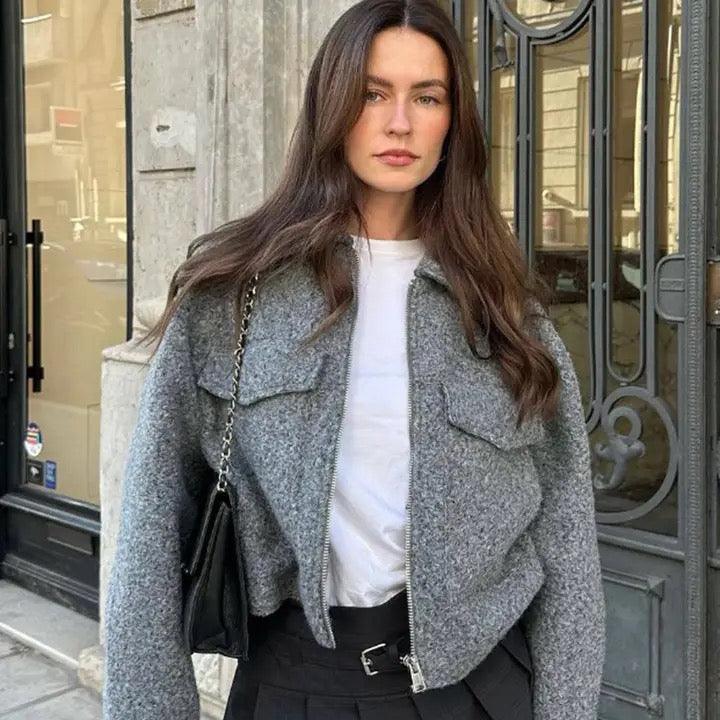 Jaqueta Bomber Hadid Feminina - FemmeBelle